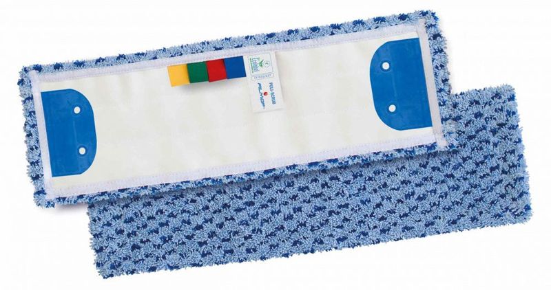 SPEEDY PULI-SCRUB Frange à languettes en 
ultra-microfibre avec inserts en polypropylène, 40 
cm DME - 0807011/PN