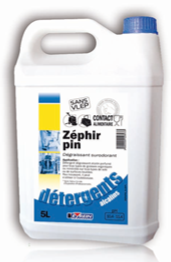Produit dégraissant gamme sols ZEPHIR PIN