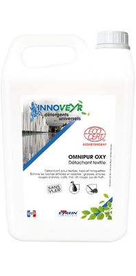Produit ECOCERT - gamme sols détachant textile OMNIPUR OXY