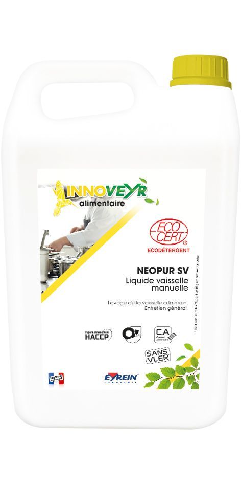 Produit ECOCERT - Liquide vaisselle manuelle NEOPUR SV