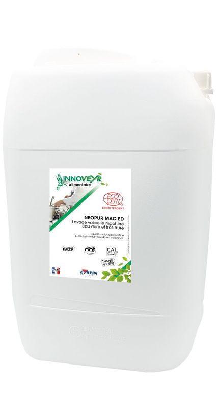 Produit ECOCERT - 
Lavage vaisselle machine eau dure et très dure NEOPUR MAC ED