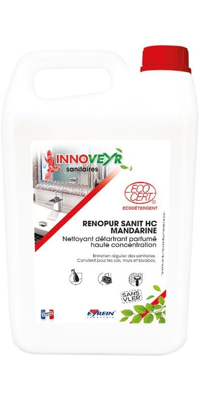 Produit ECOCERT - Nettoyant détartrant parfumé haute concentration RENOPUR SANIT HC