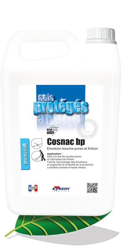 Produit d'entretien - 
Émulsion bouche-pores et finition COSNAC BP