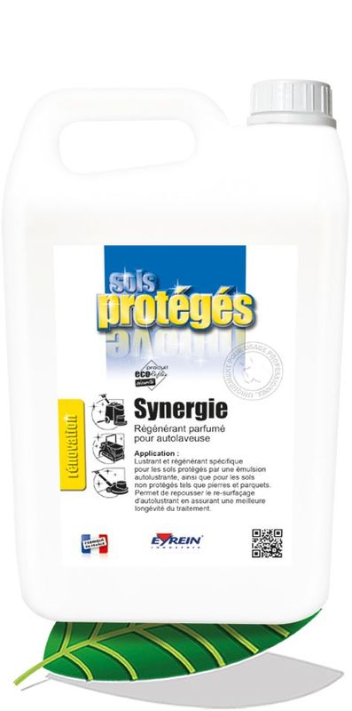Produit régénérant parfumé pour autolaveuse SYNERGIE