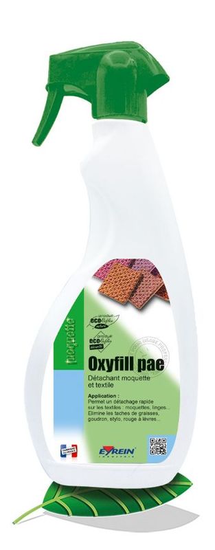 Produit moquette Détachant moquette et textile OXYFILL PAE