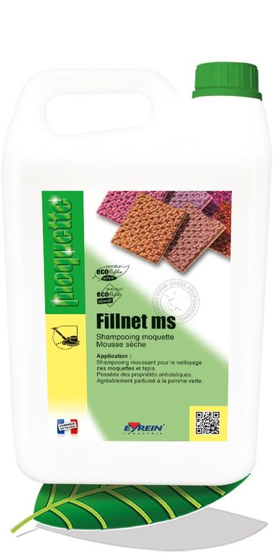 Produit moquette Shampooing mousse sèche FILLNET MS