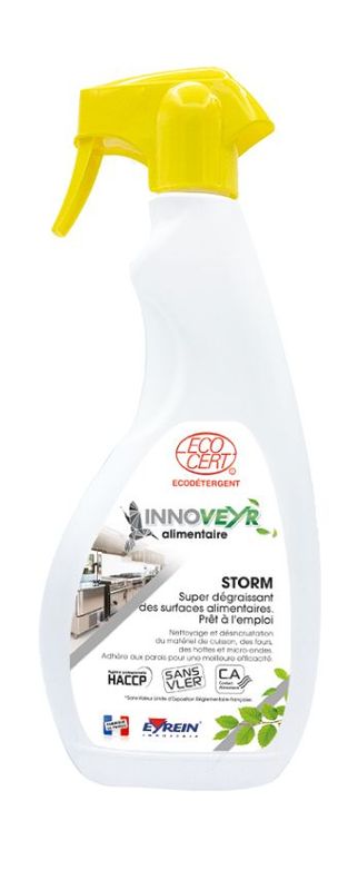 Produit d'entretien gamme cuisine STORM