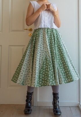 RV handmade cotton skirt M
