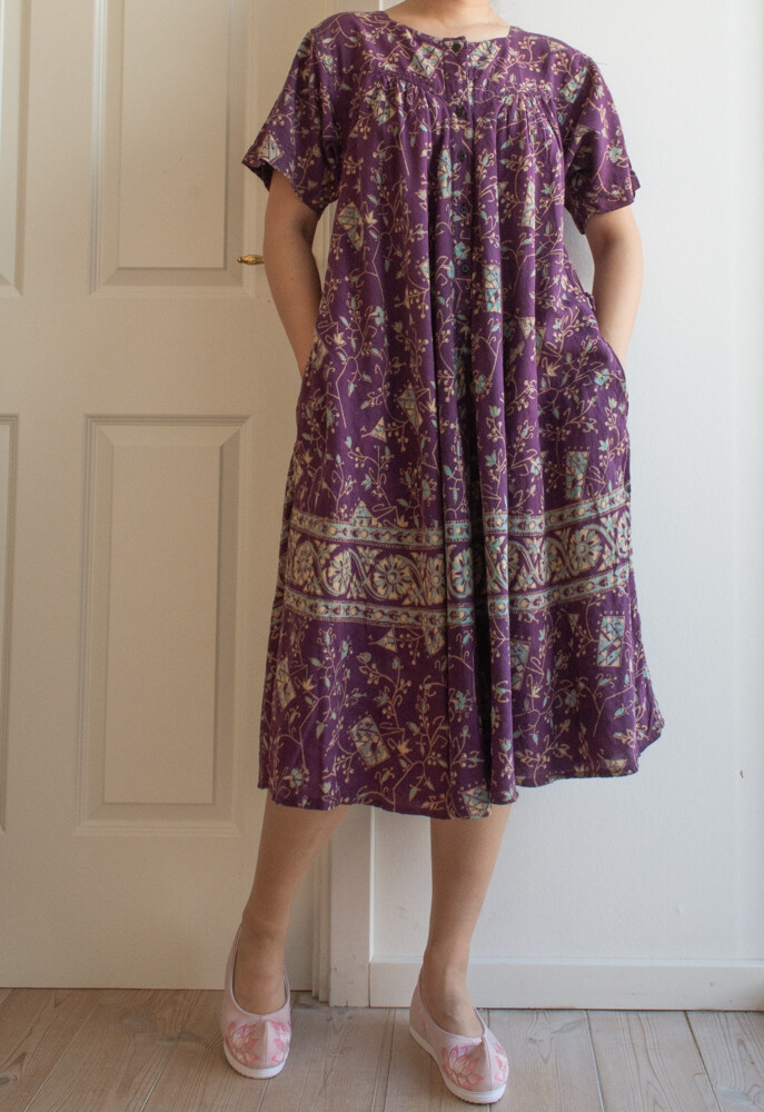 Indian cotton dress M/L