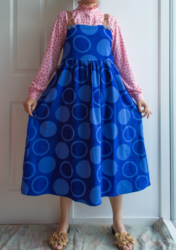 Designer Blue dress M/L