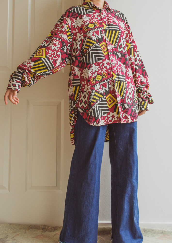 Colorful blouse XL/oversize