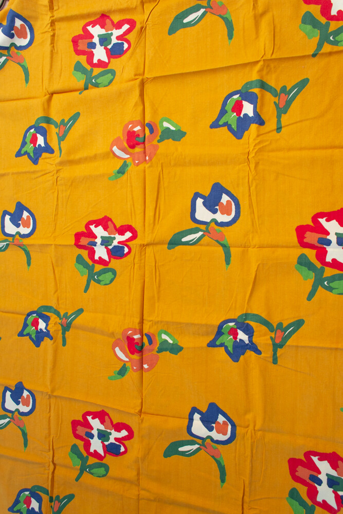 Remade-to-order fabric vintage flower