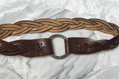 Metal ring belt 93cm