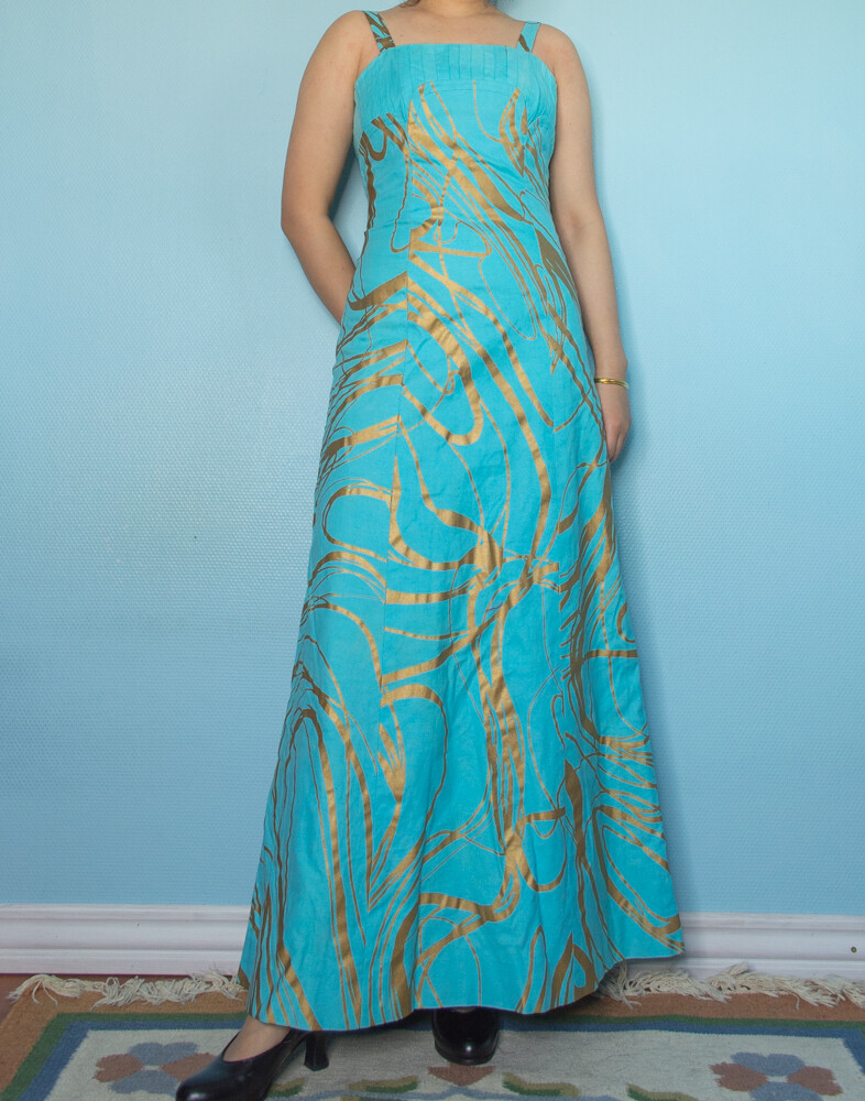 Blue gala dress S