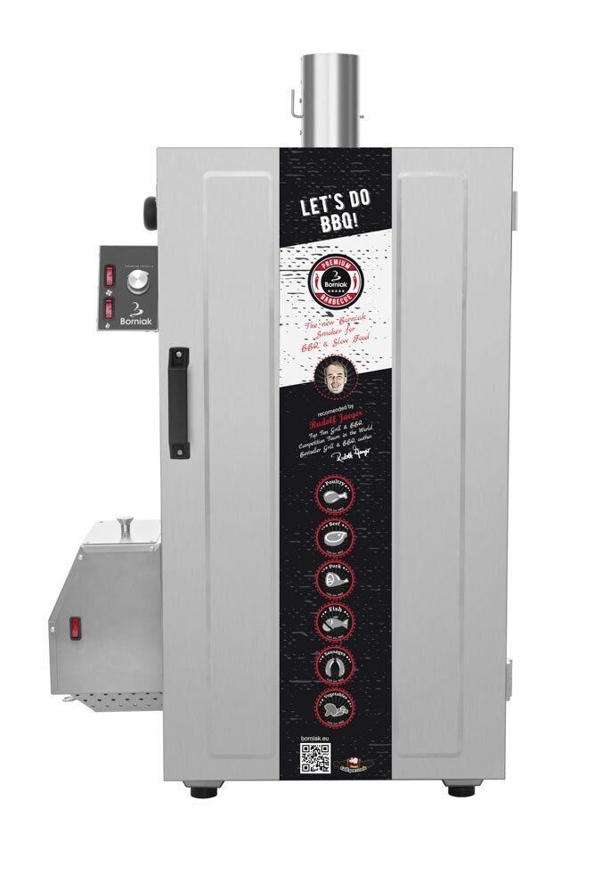 Borniak digitaler Edelstahl BBQ-Smoker BBDS 70 V1.4