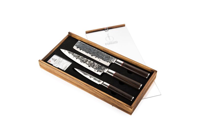 Forged Sebra 3 teiliges Messerset Forged Sebra 3 teiliges Messerset