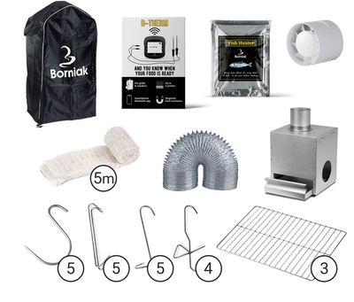 Zubehör-Set ZS 150 für Borniak 150 Öfen Zubehör-Set ZS 150 für Borniak 150 Öfen