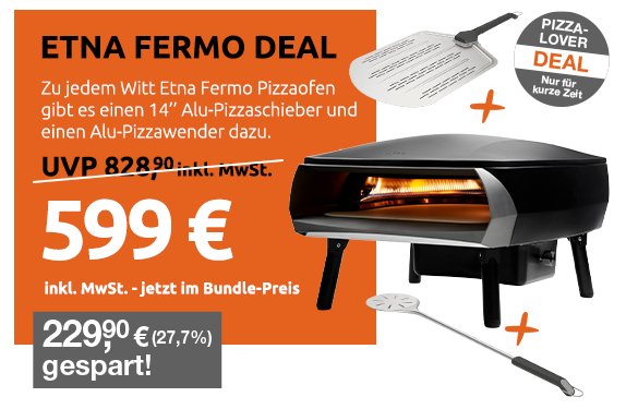 Witt Etna Fermo Pizzaofen, 1 Brenner Witt Etna Fermo Pizzaofen, 1 Brenner "Pizza-Lover-DEAL"