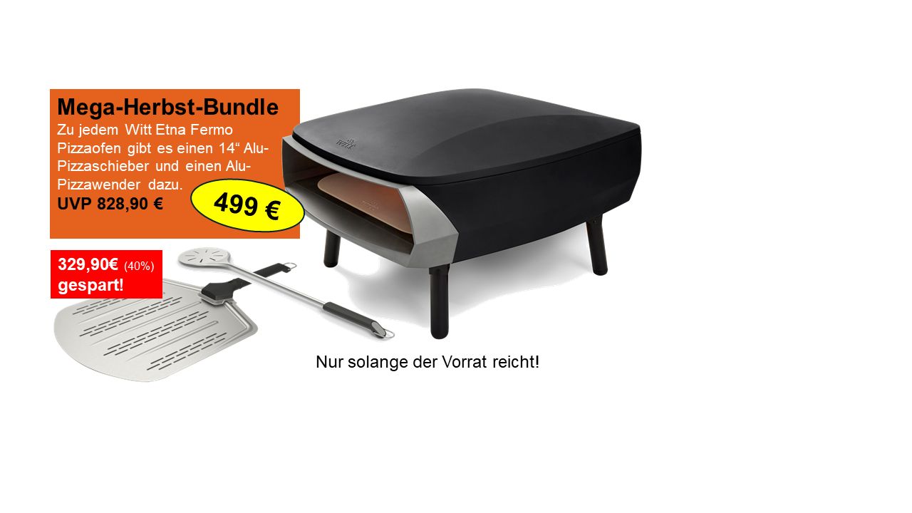 Witt Etna Fermo Pizzaofen, 1 Brenner Witt Etna Fermo Pizzaofen, 1 Brenner "Pizza-Lover-DEAL"