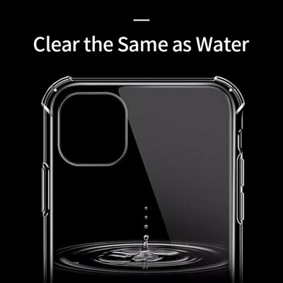 Shockproof Bumper Clear Silicone Case for iPhone 11/11 Pro/11 Pro Max