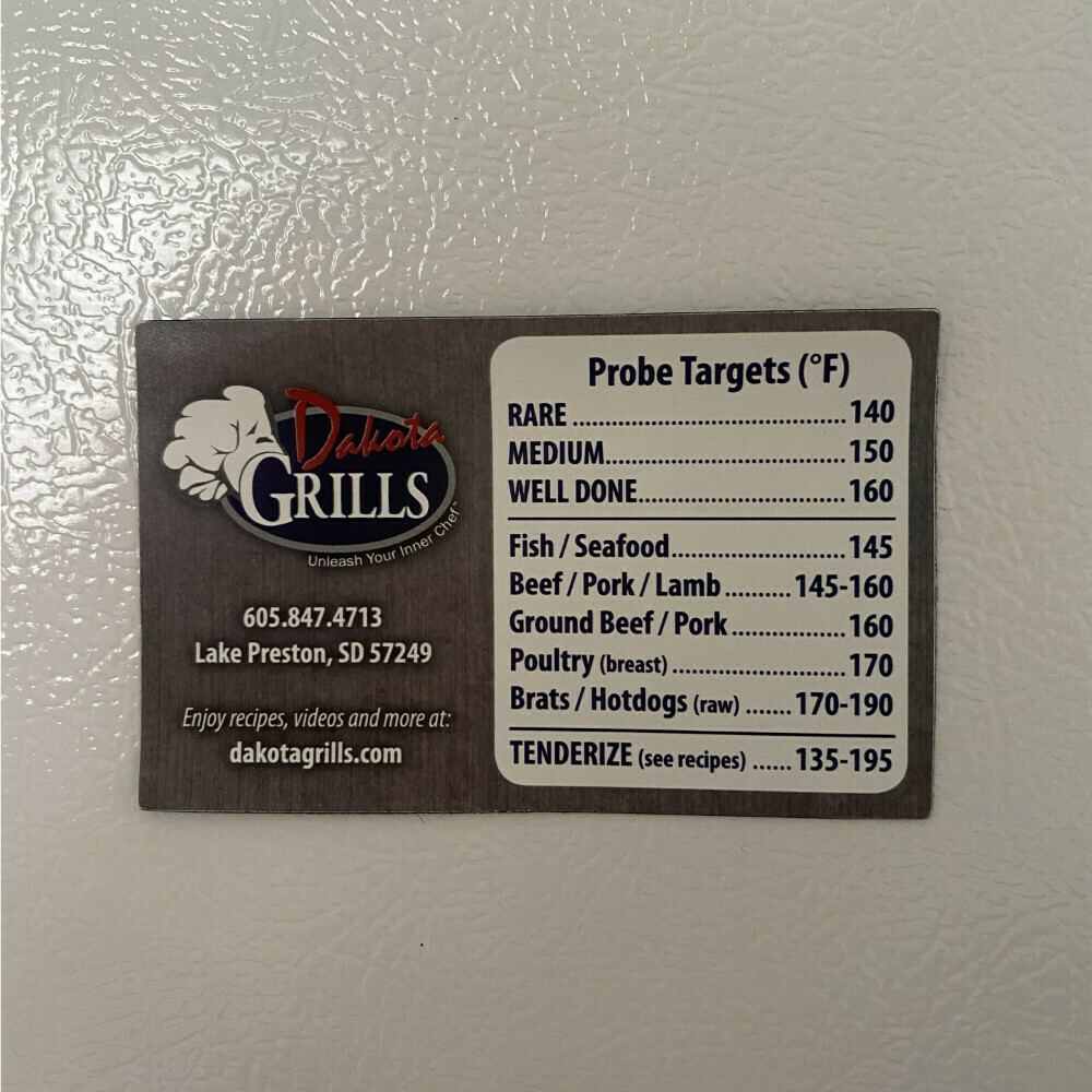 Magnetic Target Temperature Guide