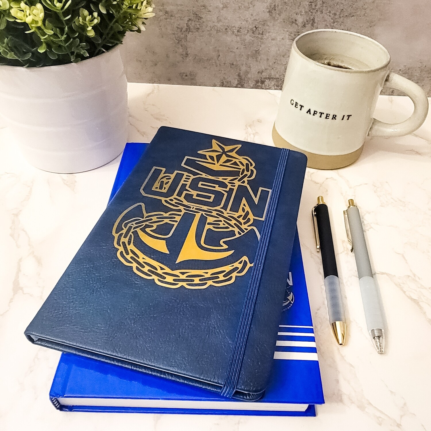 Medium CPO Leather Hardcover Journal