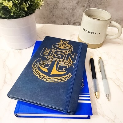 Medium CPO Leather Hardcover Journal