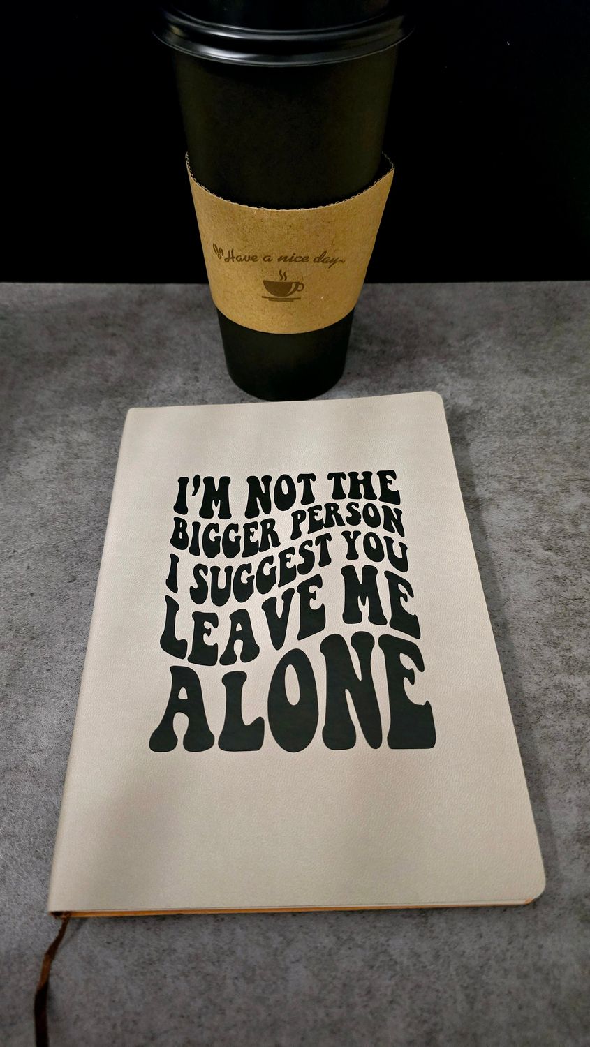 Not The Bigger Person