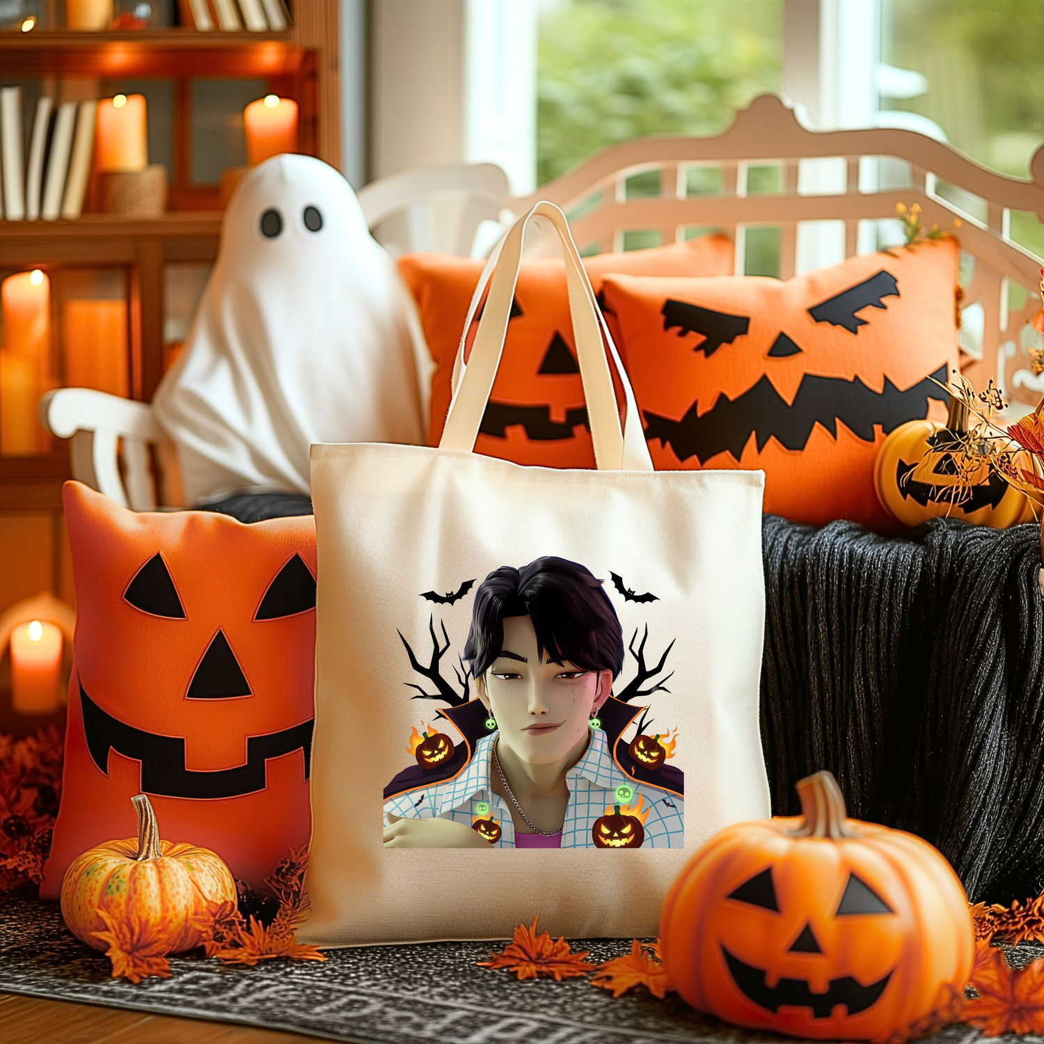 Jinu Halloween Tote