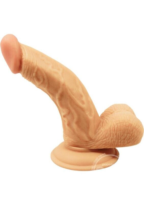Loverboy The Boy in Blue Dildo With Balls 6.5in - Vanilla