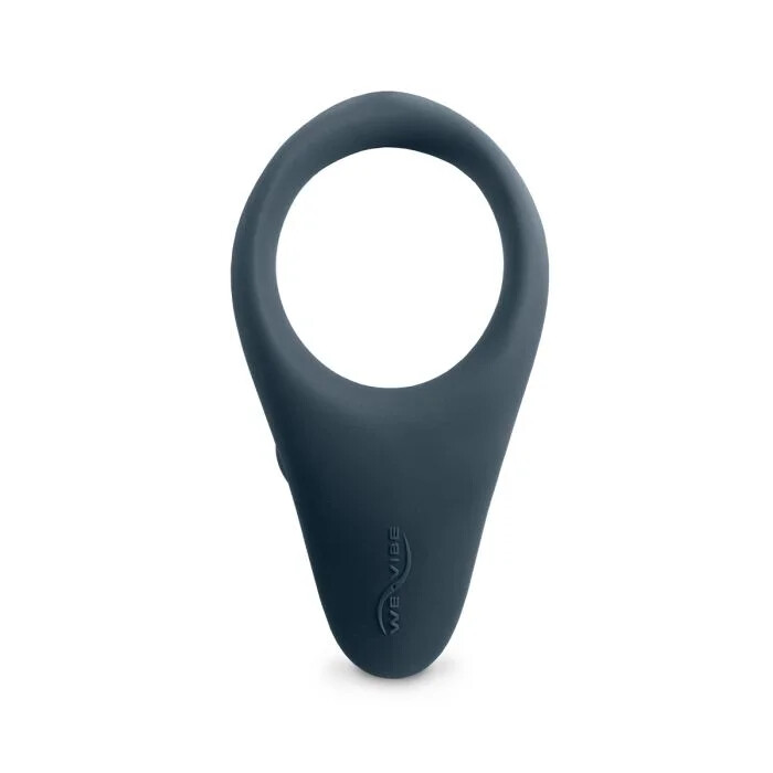 We-Vibe Verge Rechargeable Silicone Vibrating   Perineum Cock Ring - Slate