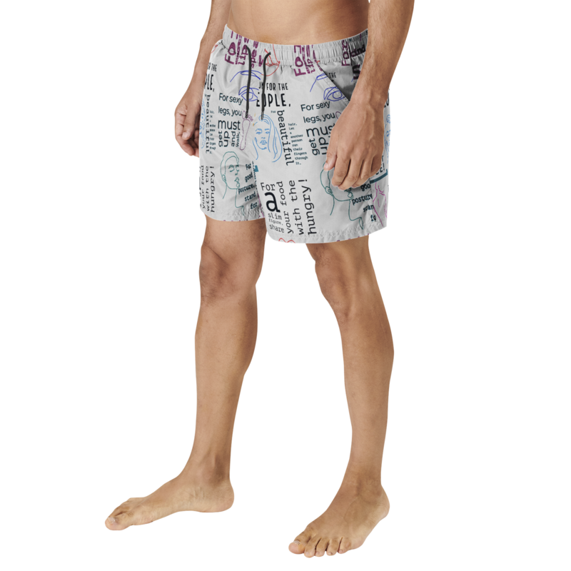 SEX APPEAL Men's All-over print Swimwear BY MAKIRI