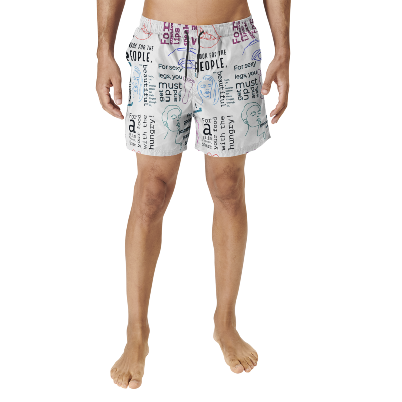 SEX APPEAL Men&#39;s All-over print Swimwear BY MAKIRI