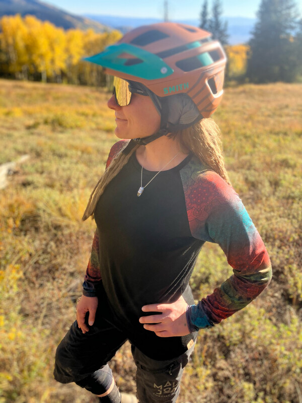 Custom Made To Order :: Limited Edition Chakra Portals Merino MTB Jersey