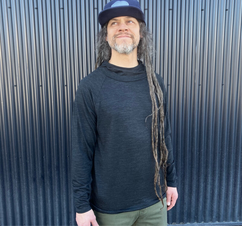 Men's Light Weight Merino Wool Eight Mile Hoodie 