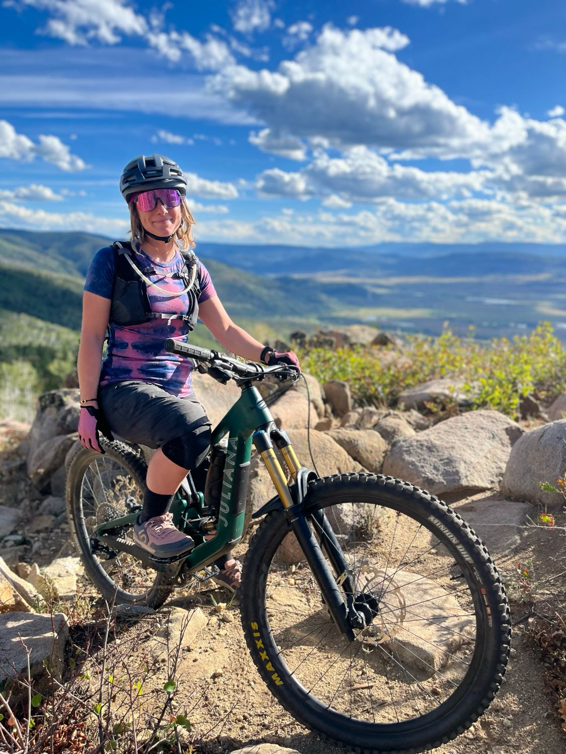 Alpenglow :: Plant Dyed Women’s Merino Wool Tech Tee :: Custom Made To Order