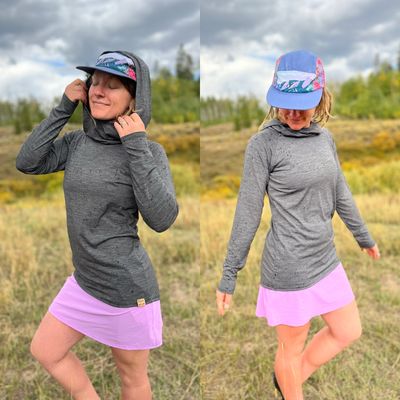 Custom Made To Order :: Women’s High Country Hoodie :: Light Weight Merino Wool + Recycled Poly Custom Made To Order :: Women’s High Country Hoodie :: Light Weight Merino Wool + Recycled Poly