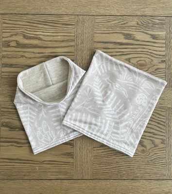 Powder Day Neck Gaiter :: Reversible Merino Fleece Lined :: Earth Ferns Powder Day Neck Gaiter :: Reversible Merino Fleece Lined :: Earth Ferns