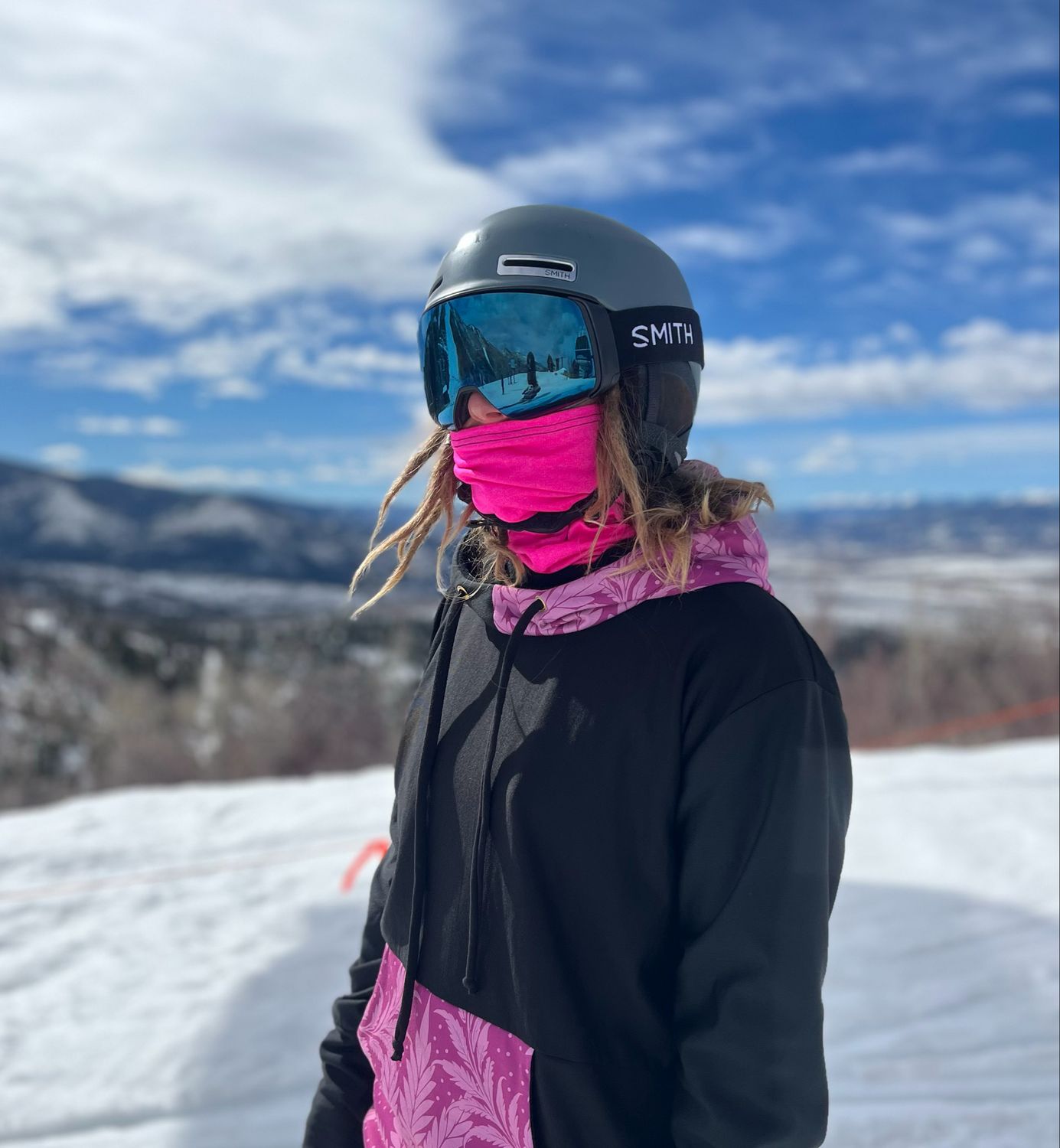 Power Wool Lightweight Solar Tube :: High Visibility Hot Pink :: Extra Tall Multi-Use Tube Power Wool Lightweight Solar Tube :: High Visibility Hot Pink :: Extra Tall Multi-Use Tube