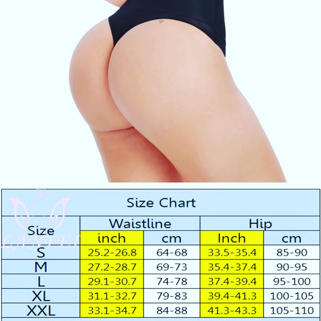 Waist Control Thong