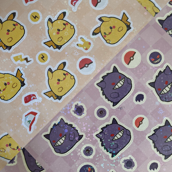 STICKER SHEET - HOLO
