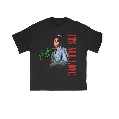 IT'S ALL LOVE OVERSIZED VINTAGE ROBIN TEE (PRE - ORDER)