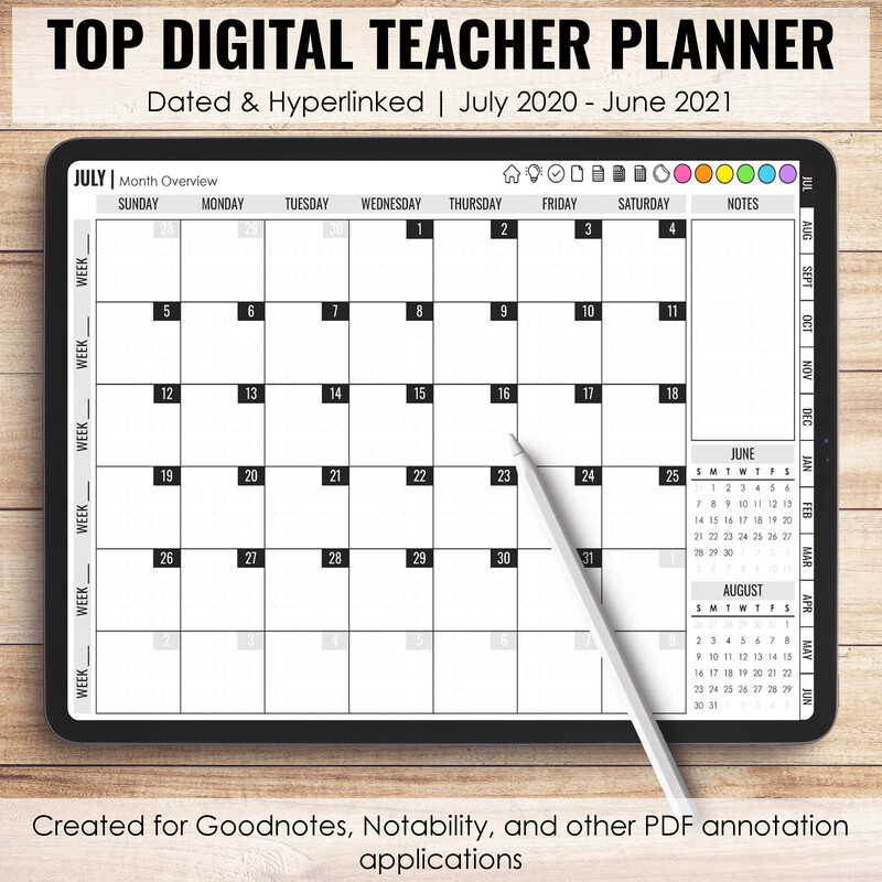 Best Digital Teacher Planner For Ipad Free