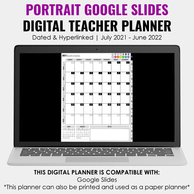 2021-2022 Google Slides Teacher Planner | Portrait 2021-2022 Google Slides Teacher Planner | Portrait