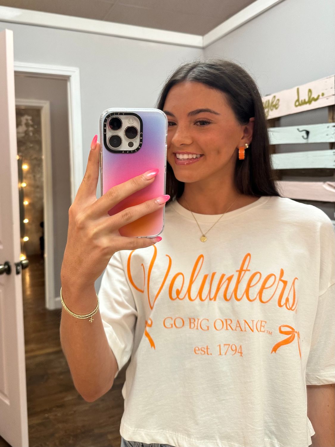 Vols Est Crop Tee