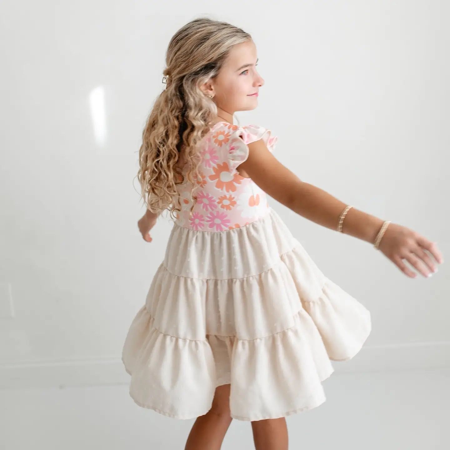 Swiss Dot Twirl Dress