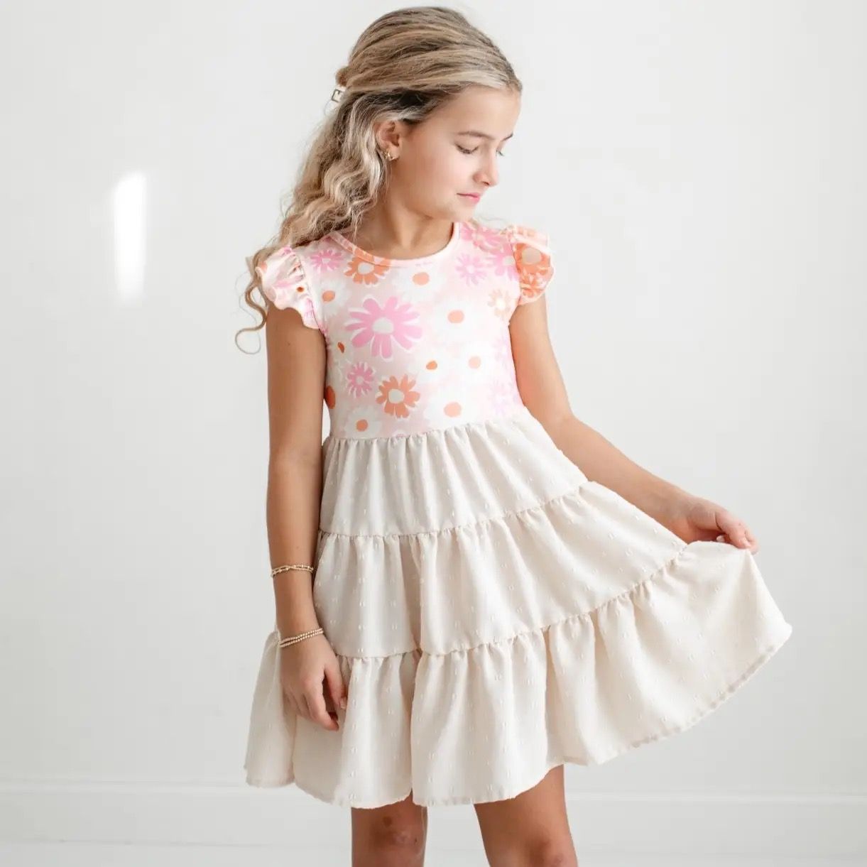 Swiss Dot Twirl Dress