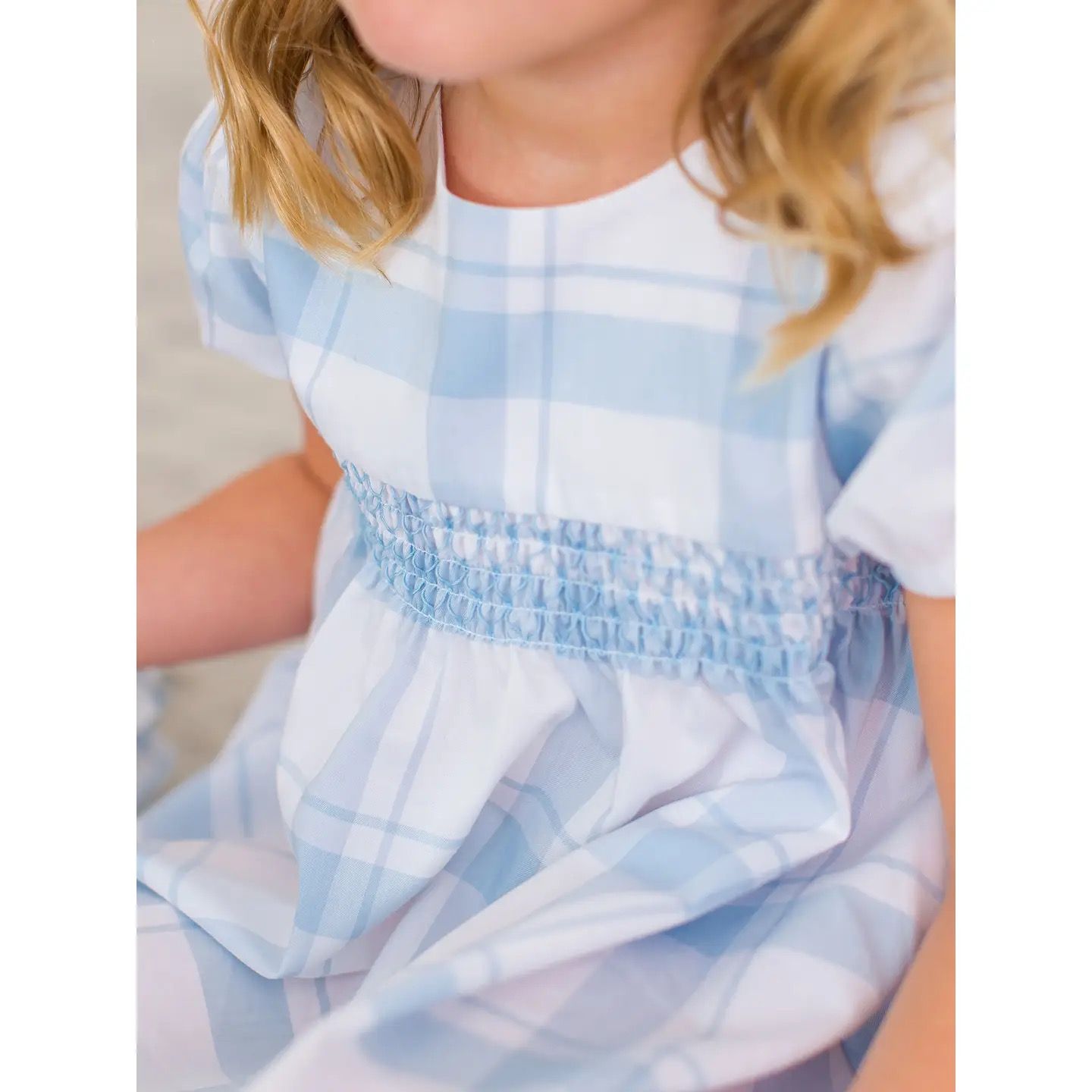 7971 Smocked Dress