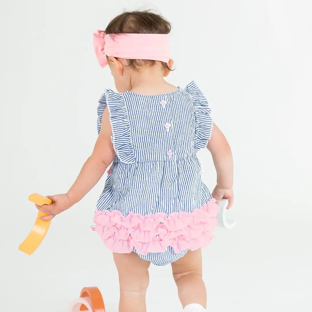 2061 Ruffle Romper