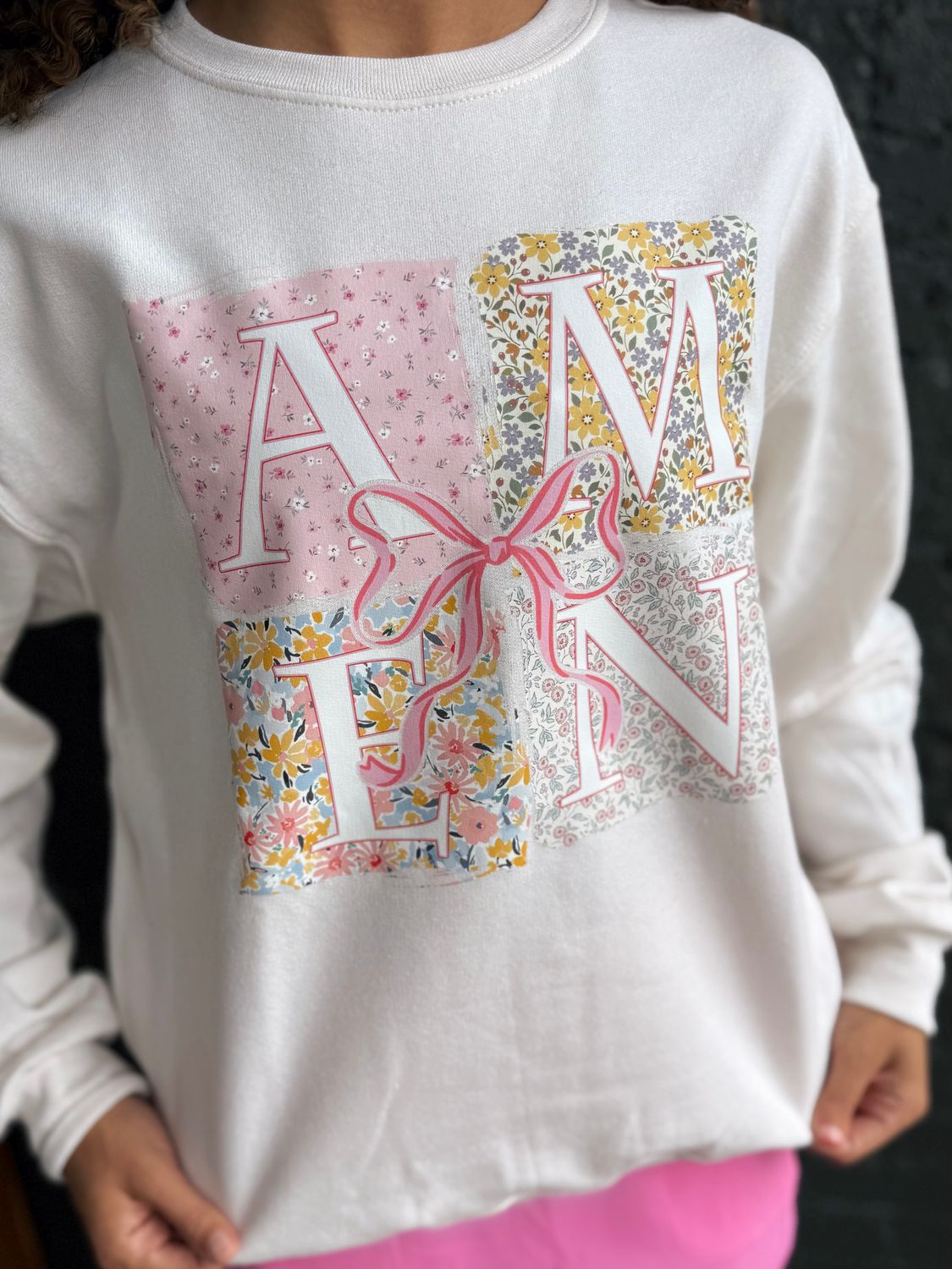 Amen Patch Bow